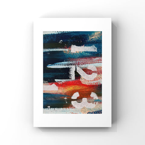 “Sequential” Original Abstract Mini Painting