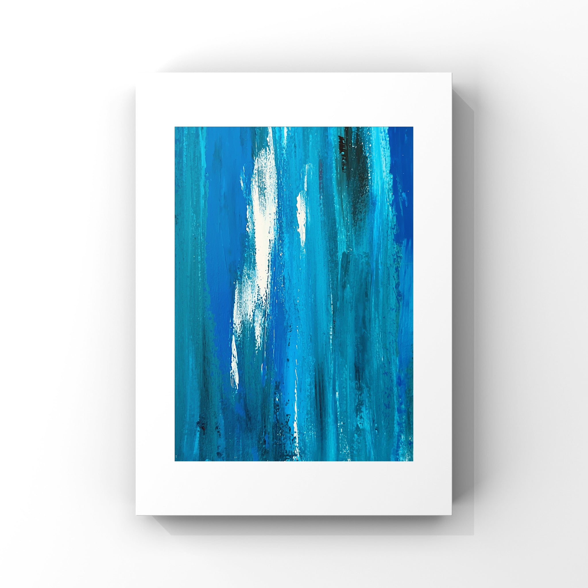 “Sea Foam” Original Abstract "Mini" Painting