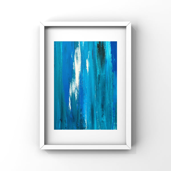 “Sea Foam” Original Abstract "Mini" Painting