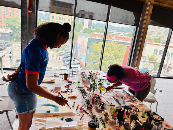 February Art Retreat in Asheville, North Carolina for Women| Restore & Create | 2027
