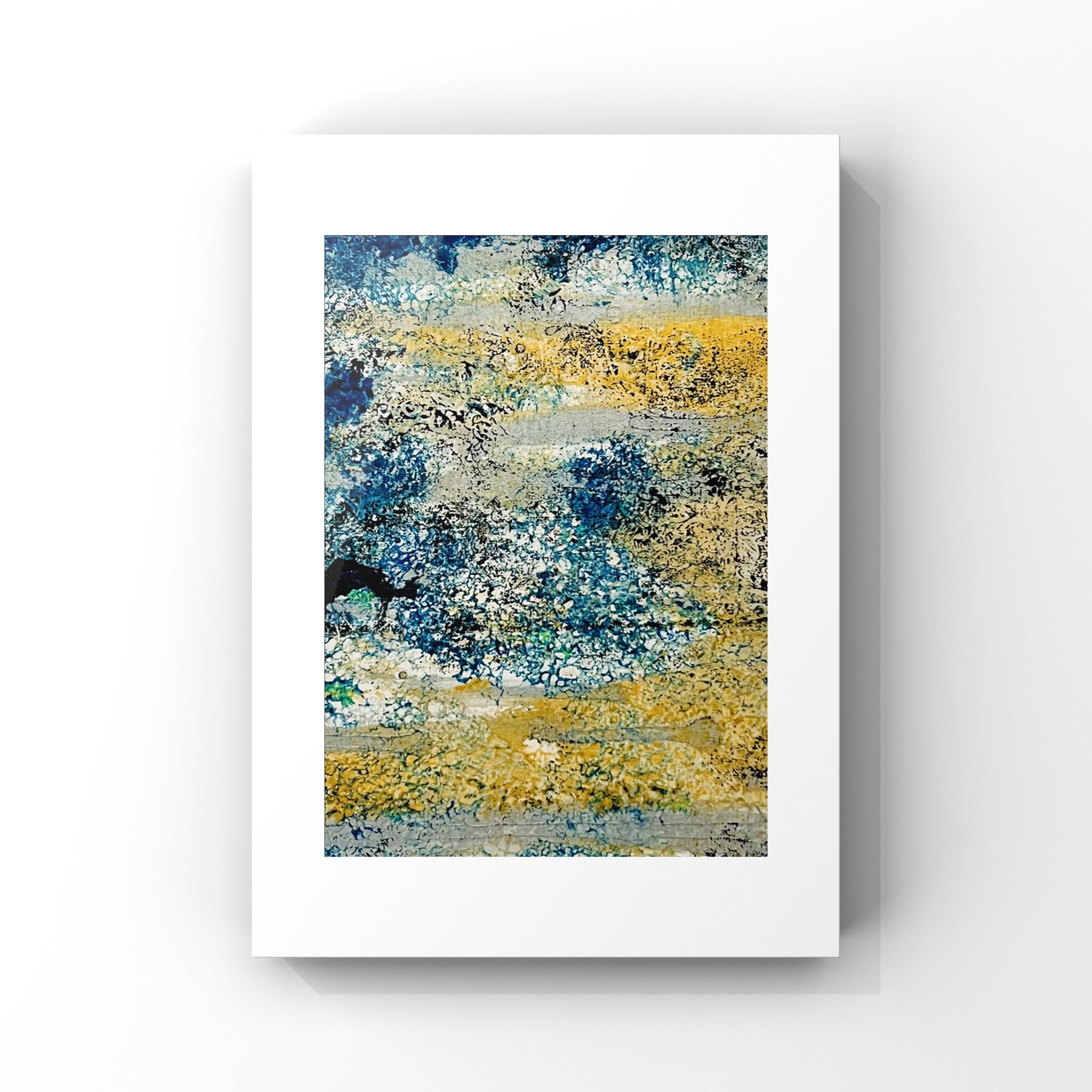 "Sandfall" Original Abstract "Mini" Painting