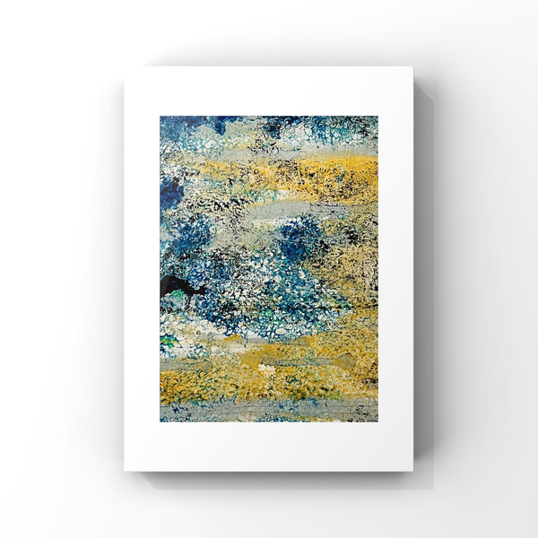 "Sandfall" Original Abstract "Mini" Painting