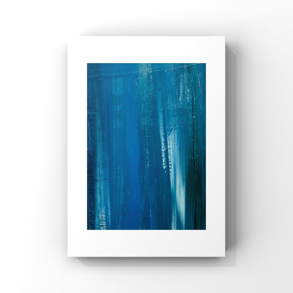 "Deep Below" Original Abstract "Mini" Painting