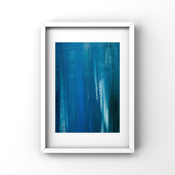 "Deep Below" Original Abstract "Mini" Painting