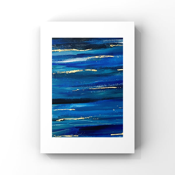 "Lagoon" Original Abstract "Mini" Painting