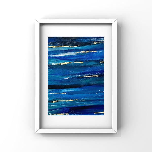 "Lagoon" Original Abstract "Mini" Painting